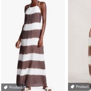 Bailey 44 ‘Galabeya’ dip dye low back maxi